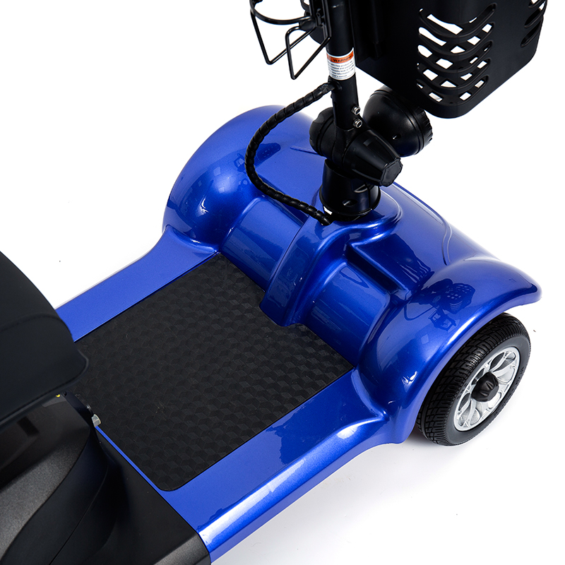 YL-08S Heavy-Duty 4-hjuls sammenleggbar mobilitetsscooter med 12° klatrekapasitet