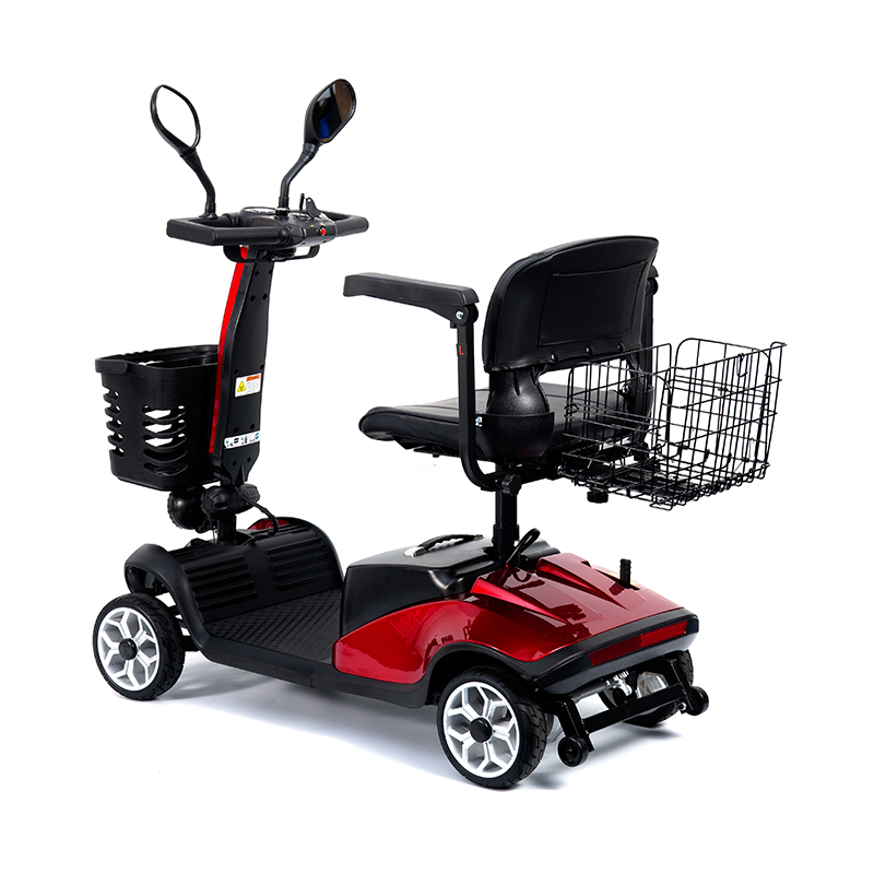 YL-07T 4-hjuls bærbar sammenleggbar elektrisk drevet mobilscooter