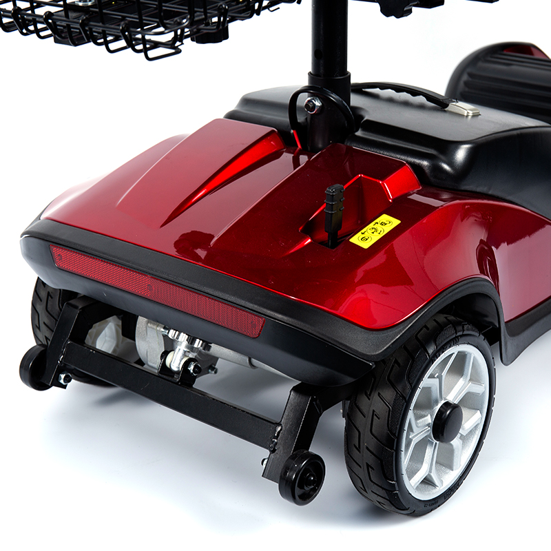 YL-07T 4-hjuls bærbar sammenleggbar elektrisk drevet mobilscooter