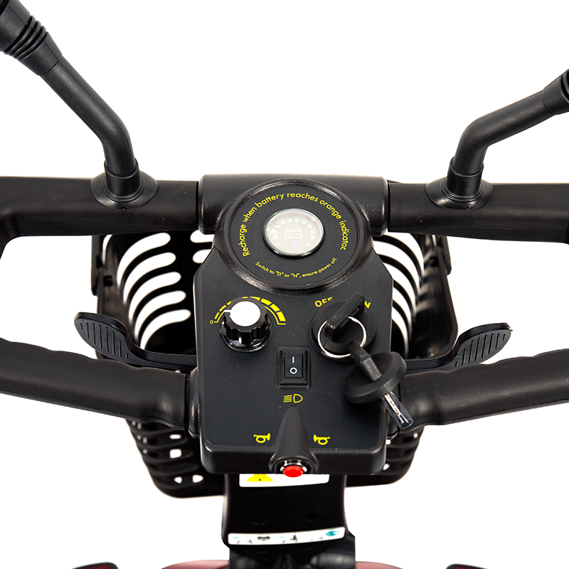 YL-01S 4-hjuls bærbar sammenleggbar motorisert scooter for eldre