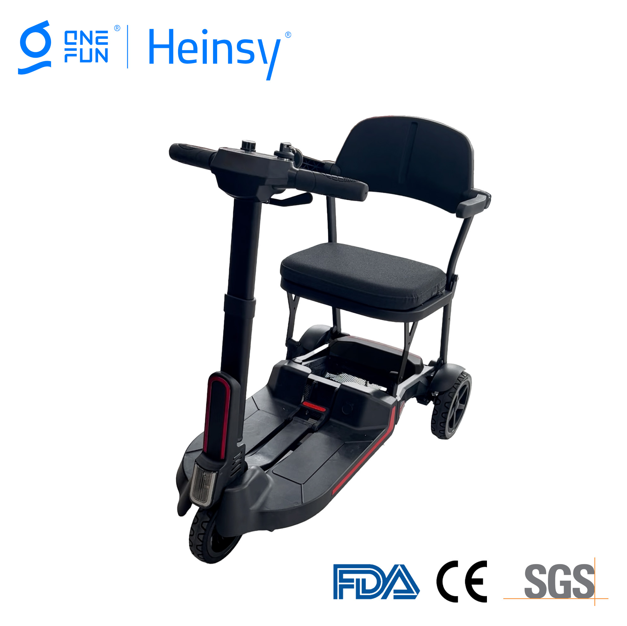 YL-983 trehjuls mobilitetsscooter for å komme inn på markedet, utvide bymobilitetsalternativene